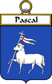 French Coat of Arms Badge for Pascal