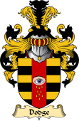 English Coat of Arms (v.23) for the family Dodge