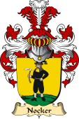 v.23 Coat of Family Arms from Germany for Nocker