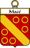 French Coat of Arms Badge for Macé