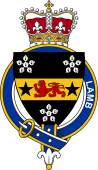 British Garter Coat of Arms for Lamb (England)
