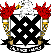 American Coat of Arms for Talmage