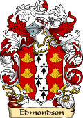 English or Welsh Family Coat of Arms (v.23) for Edmondson (Yorkshire)