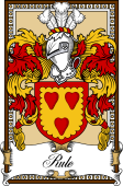 Scottish Coat of Arms Bookplate for Rule