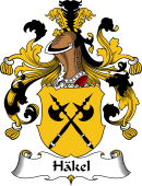 German Wappen Coat of Arms for Häkel