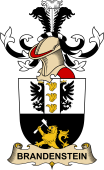 Republic of Austria Coat of Arms for Brandenstein
