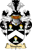 English Coat of Arms (v.23) for the family Vaughan (Wales)