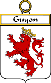 French Coat of Arms Badge for Guyon