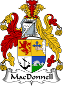 Irish Coat of Arms for MacDonnell (of the Glens)