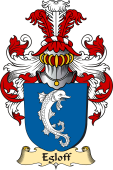 v.23 Coat of Family Arms from Germany for Egloff