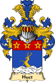 French Family Coat of Arms (v.23) for Huet
