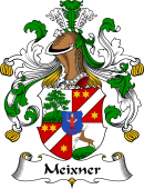 German Wappen Coat of Arms for Meixner