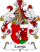 German Wappen Coat of Arms for Lange