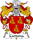 Spanish Coat of Arms for Cardona