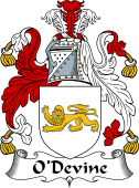 Irish Coat of Arms for O'Duane, O' Devine II