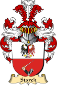 v.23 Coat of Family Arms from Germany for Starck
