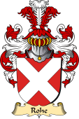 v.23 Coat of Family Arms from Germany for Rohe