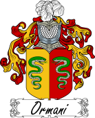 Araldica Italiana Coat of arms used by the Italian family Ormani