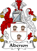 English Coat of Arms for the family Alderson
