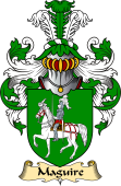 Irish Family Coat of Arms (v.23) for MacGuire or Maguire