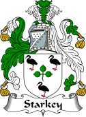 Irish Coat of Arms for Starkey or Sharkey
