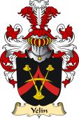 v.23 Coat of Family Arms from Germany for Yelin