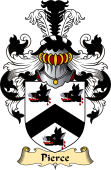 Irish Family Coat of Arms (v.23) for Pierce