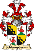 v.23 Coat of Family Arms from Germany for Schlumpberger