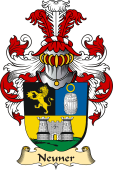 v.23 Coat of Family Arms from Germany for Neuner