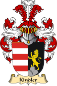 v.23 Coat of Family Arms from Germany for Kindler