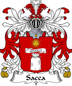 Italian Coat of Arms for Sacca