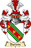 English Coat of Arms (v.23) for the family Darwin