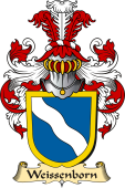 v.23 Coat of Family Arms from Germany for Weissenborn