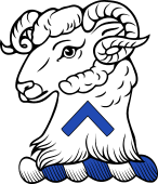 Family Crest from Ireland for: Ram (Wexford)