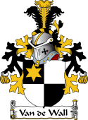 Dutch Coat of Arms for Van de Wall