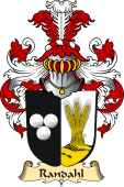v.23 Coat of Family Arms from Germany for Randahl