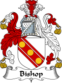 English Coat of Arms for the family Bishop