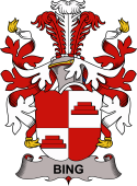 Coat of arms used by the Danish family Bing
