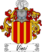 Araldica Italiana Coat of arms used by the Italian family Vinci