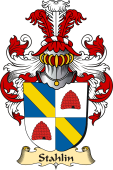 v.23 Coat of Family Arms from Germany for Stahlin