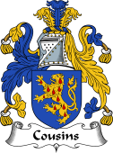 English Coat of Arms for the family Cousin (s) or Cosyn