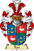 v.23 Coat of Family Arms from Germany for Tein