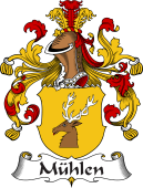 German Wappen Coat of Arms for Mühlen