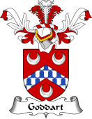 Coat of Arms from Scotland for Goddart