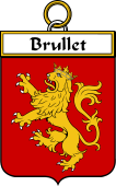 French Coat of Arms Badge for Brullet