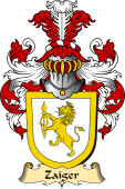 v.23 Coat of Family Arms from Germany for Zaiger