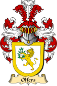 v.23 Coat of Family Arms from Germany for Olfers