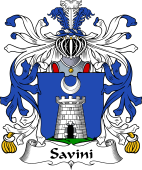 Italian Coat of Arms for Savini