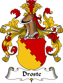 German Wappen Coat of Arms for Droste