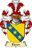 v.23 Coat of Family Arms from Germany for Ebner